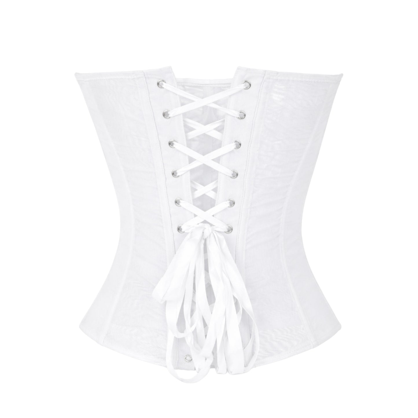 Sheera Mesh Corset Top White
