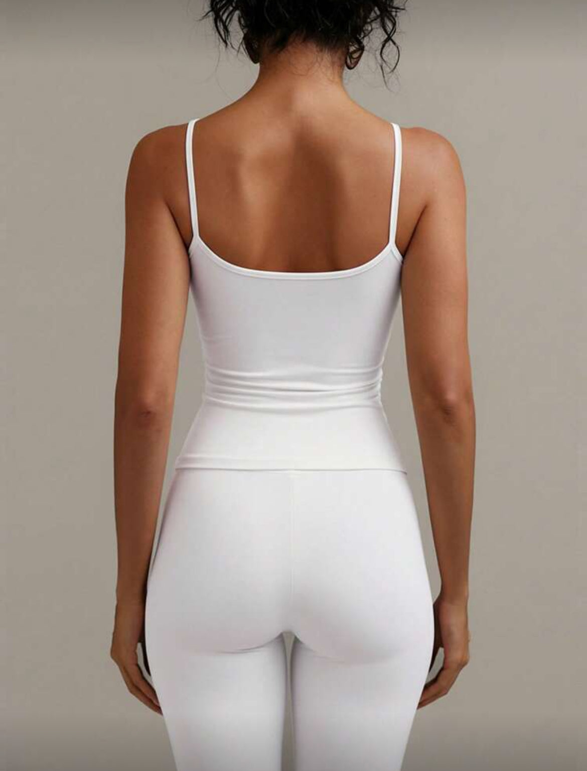 Hazel Basic Tank Top White