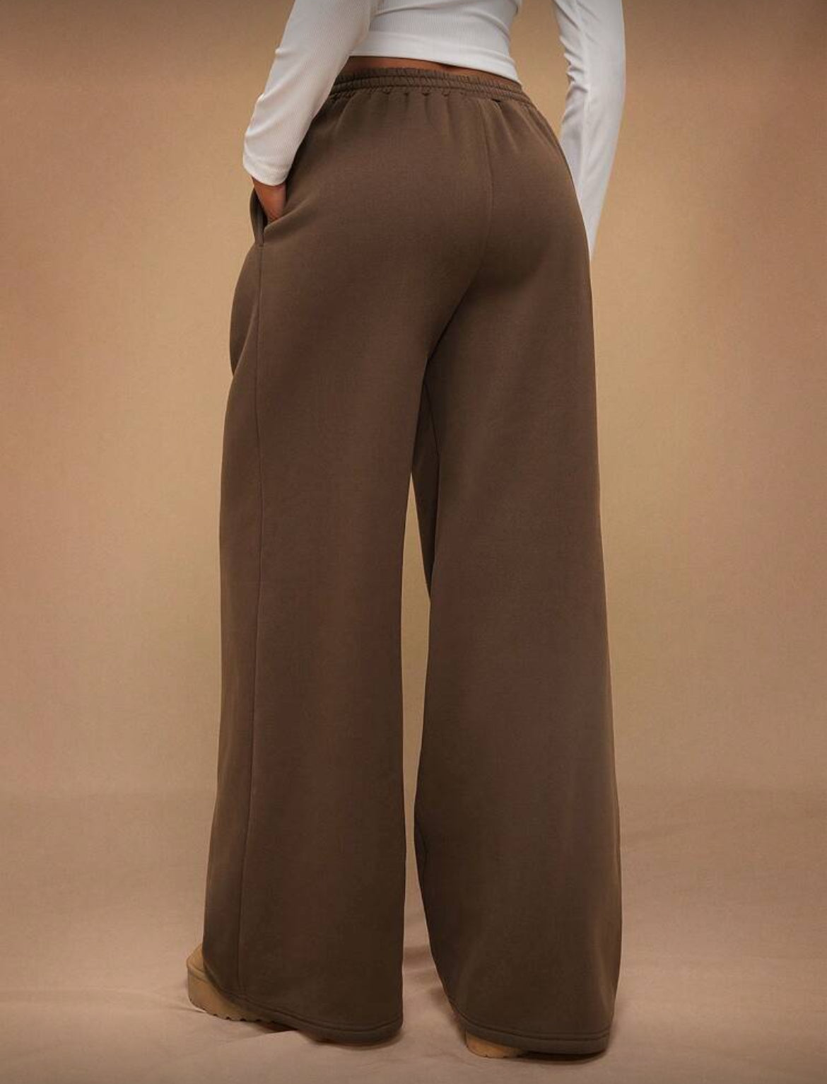 Remi Oversized Sweatpants Brown