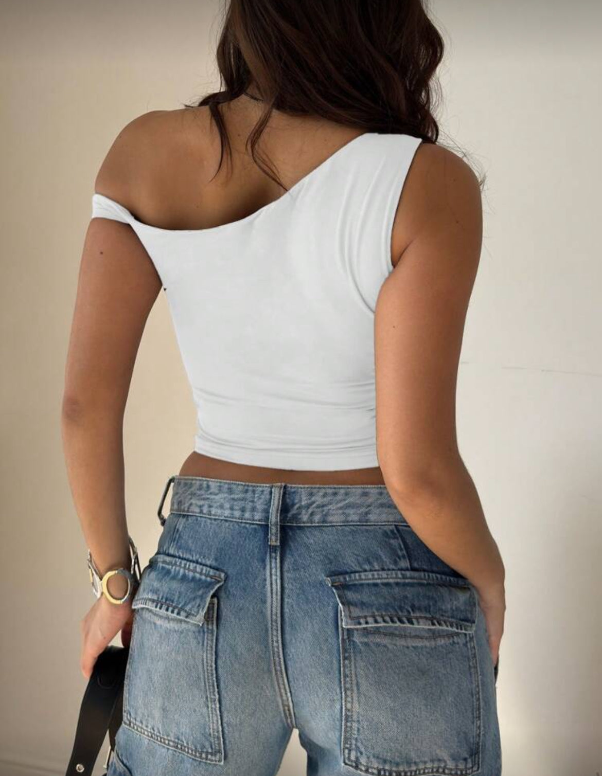 Ivy Off Shoulder Top White