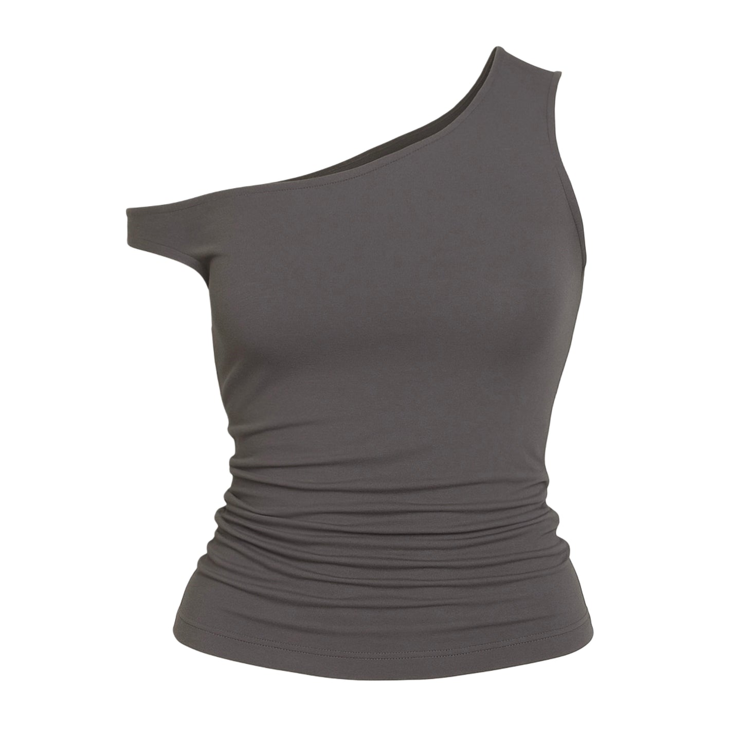 Ivy Off Shoulder Top Dark Gray